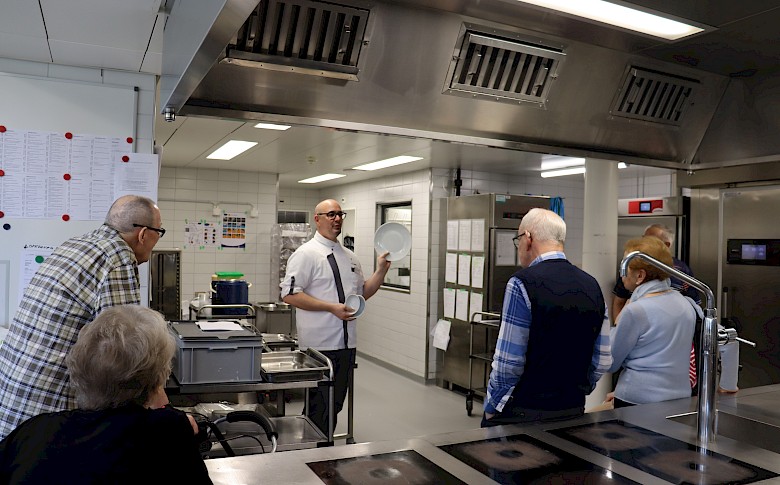 Offene Küche im Haus Tabea