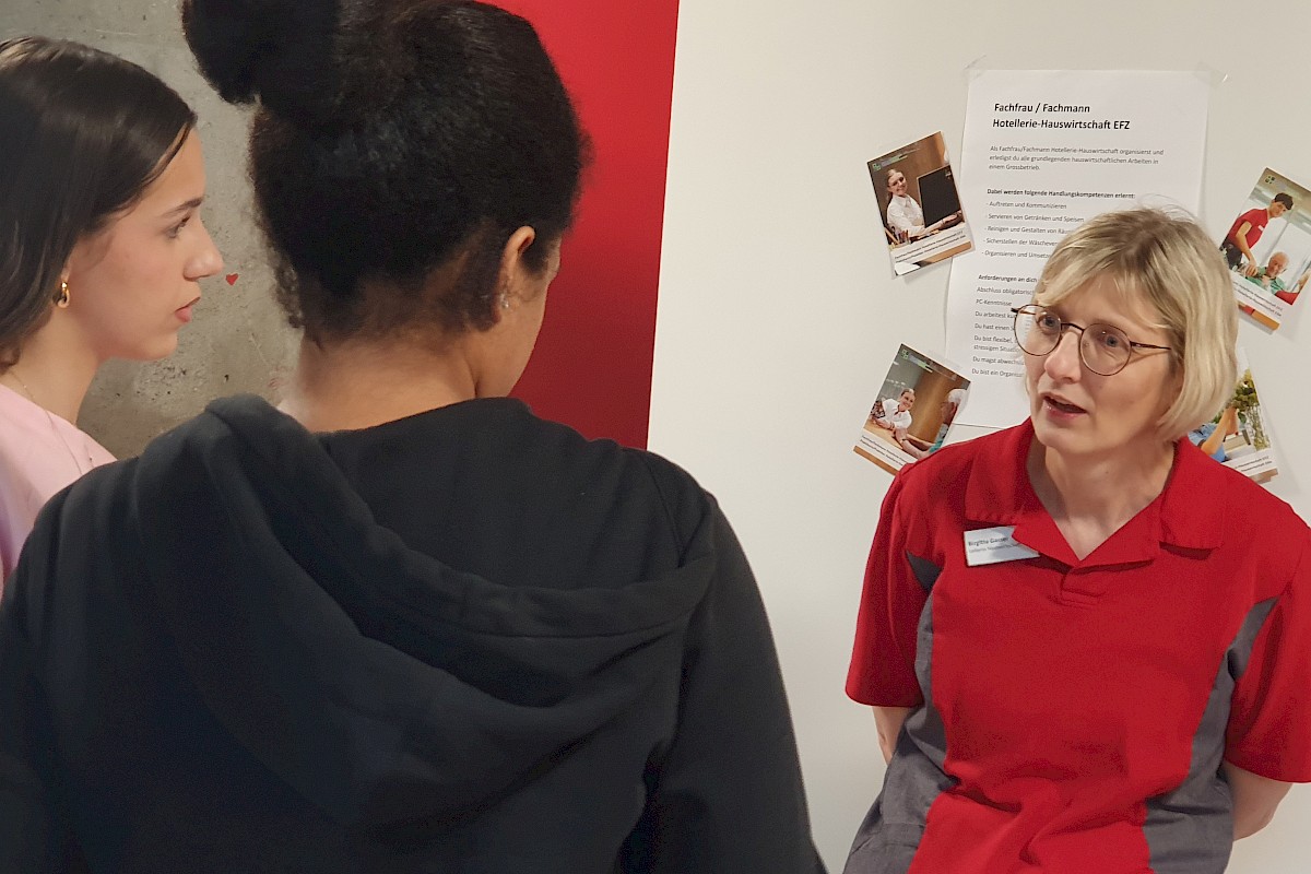 Berufswahlmarkt in Horgen