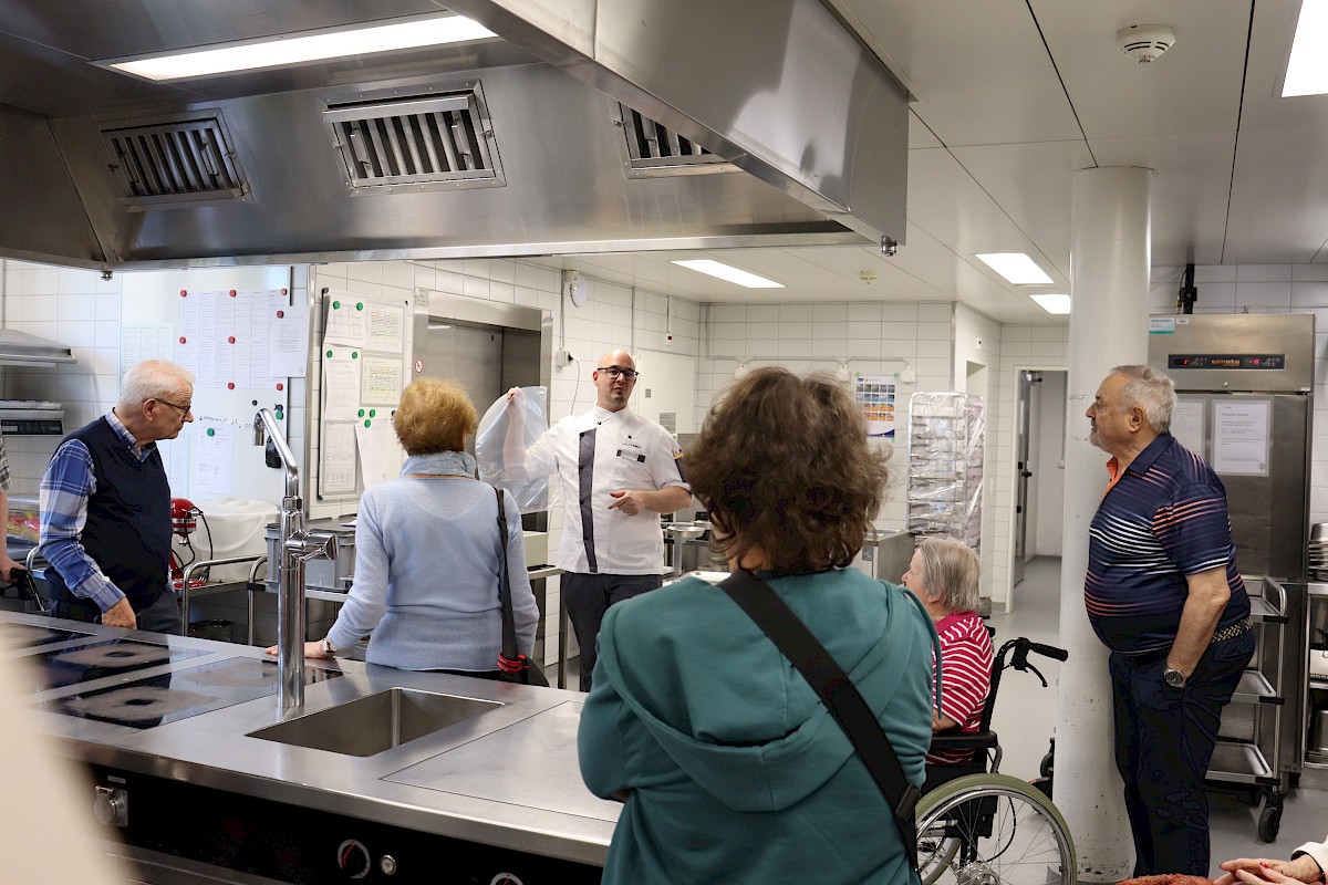 Offene Küche im Haus Tabea