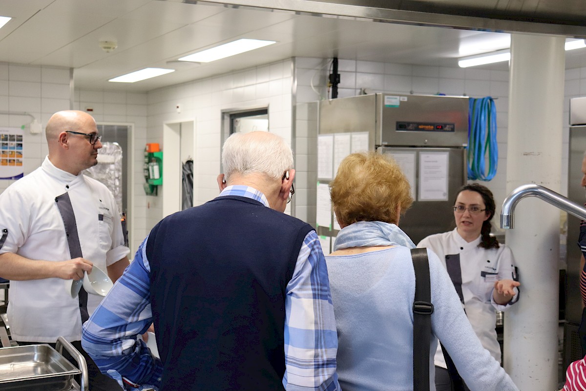 Offene Küche im Haus Tabea