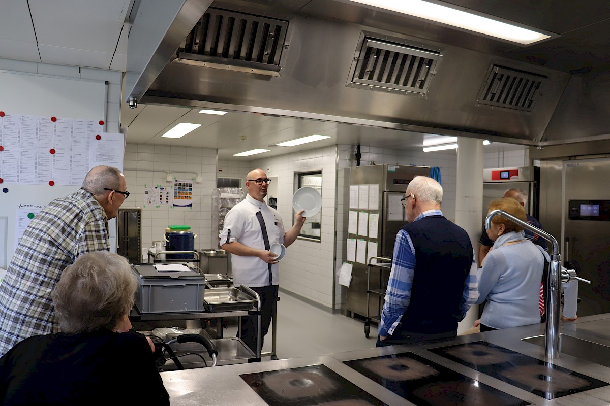 Offene Küche im Haus Tabea