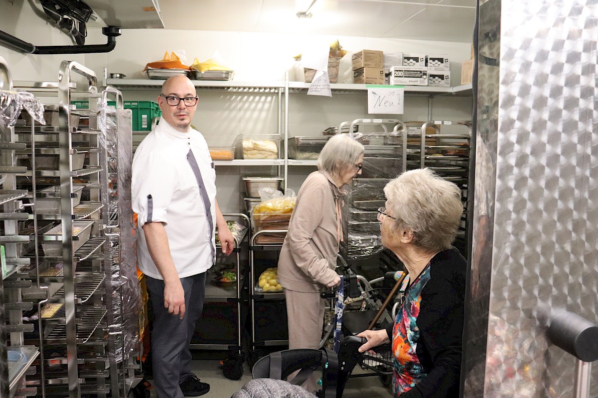 Offene Küche im Haus Tabea